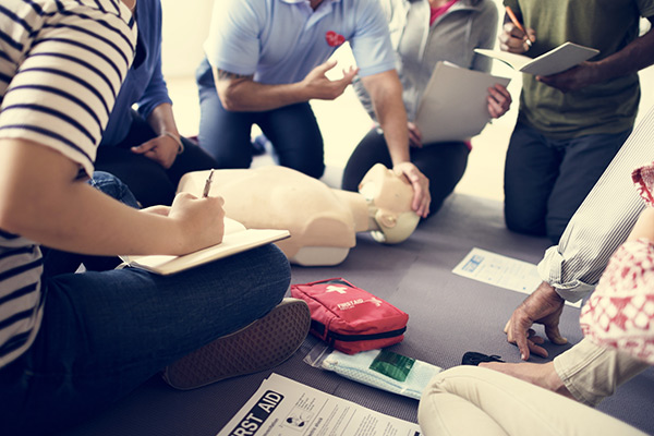 The confidence to act through first aid training